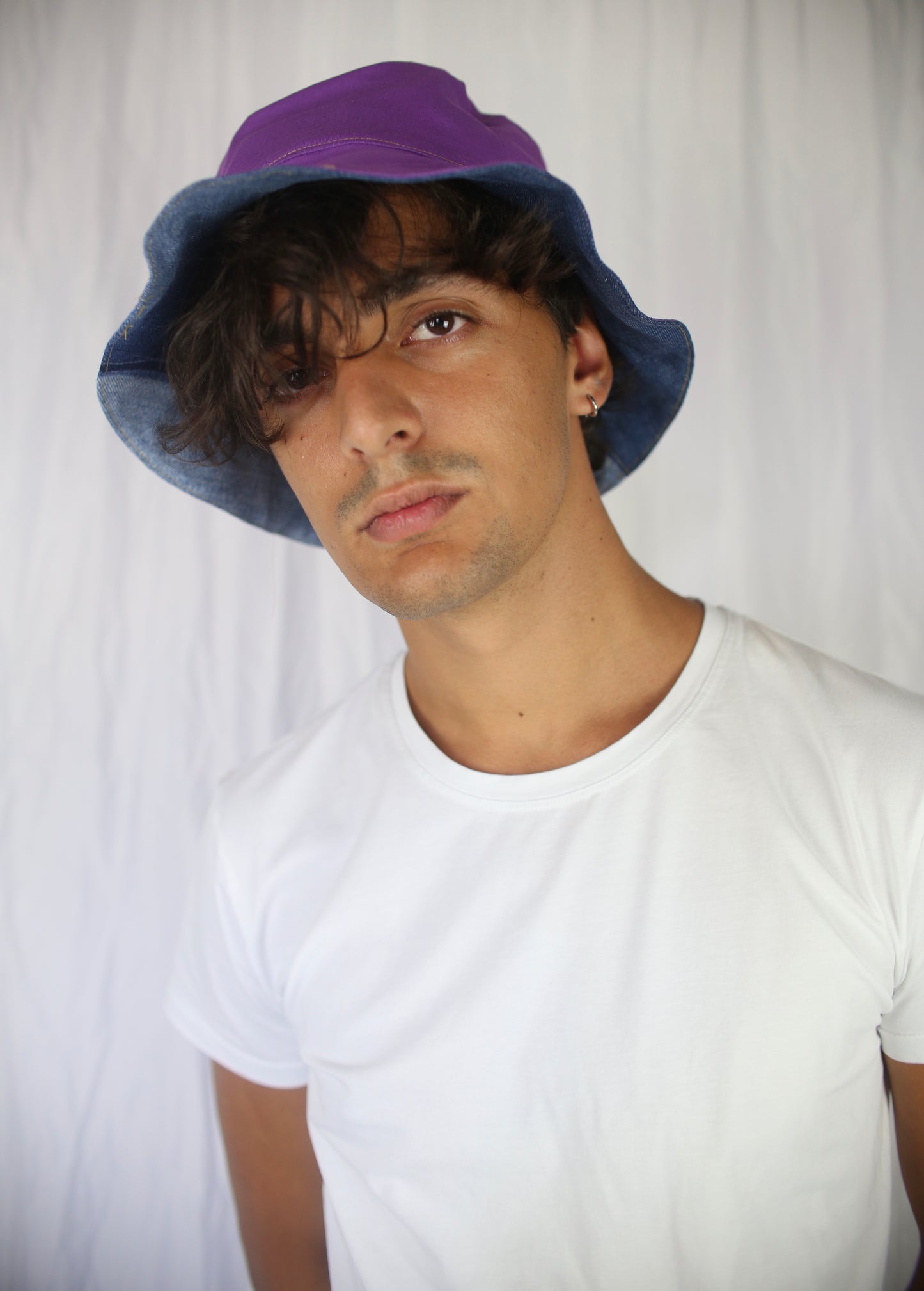 B3UPCYCLE: "TRY" PATCHWORK BUCKHAT