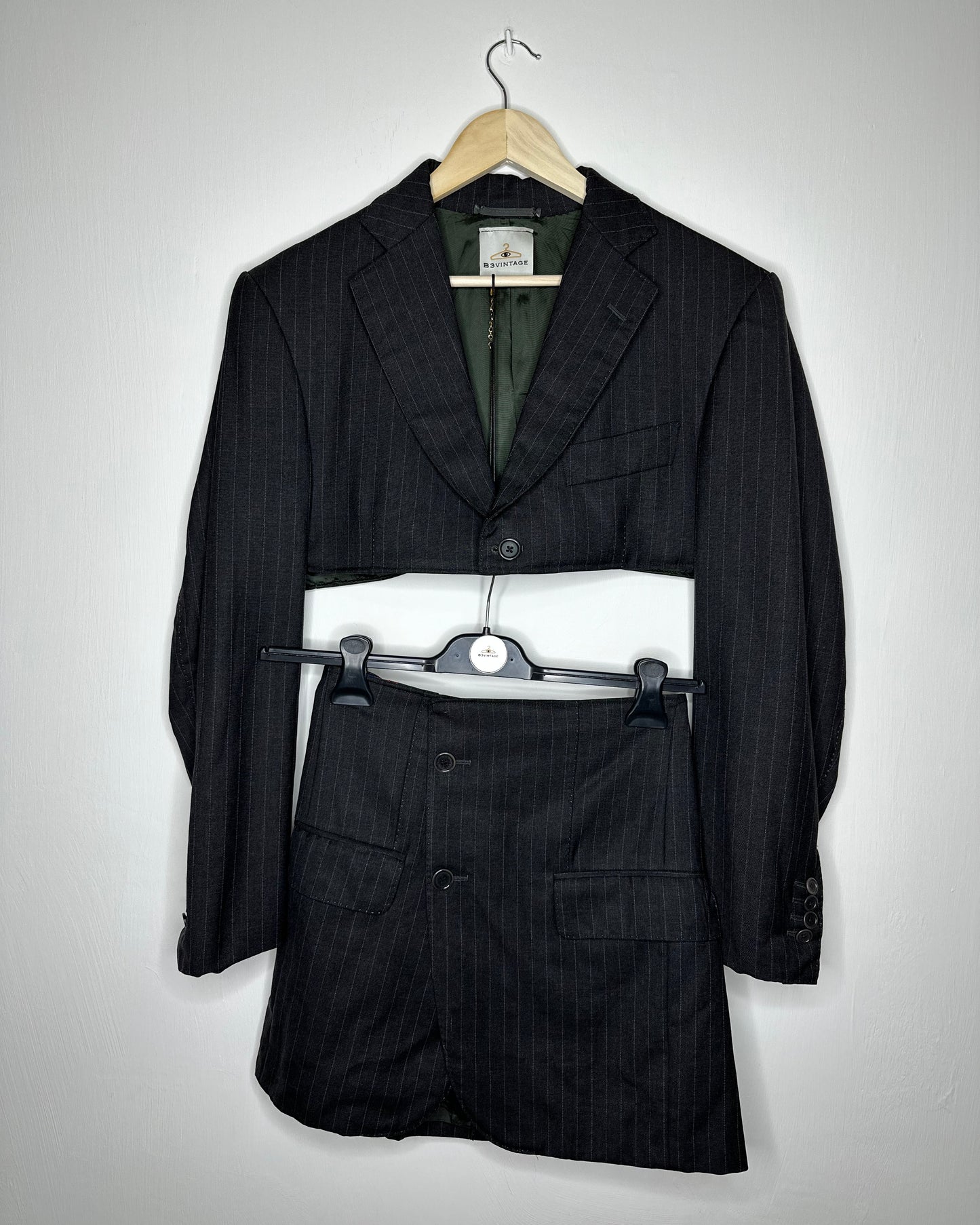 B3UPCYCLE: COMPLETO "FHTH" GREY STRIPES