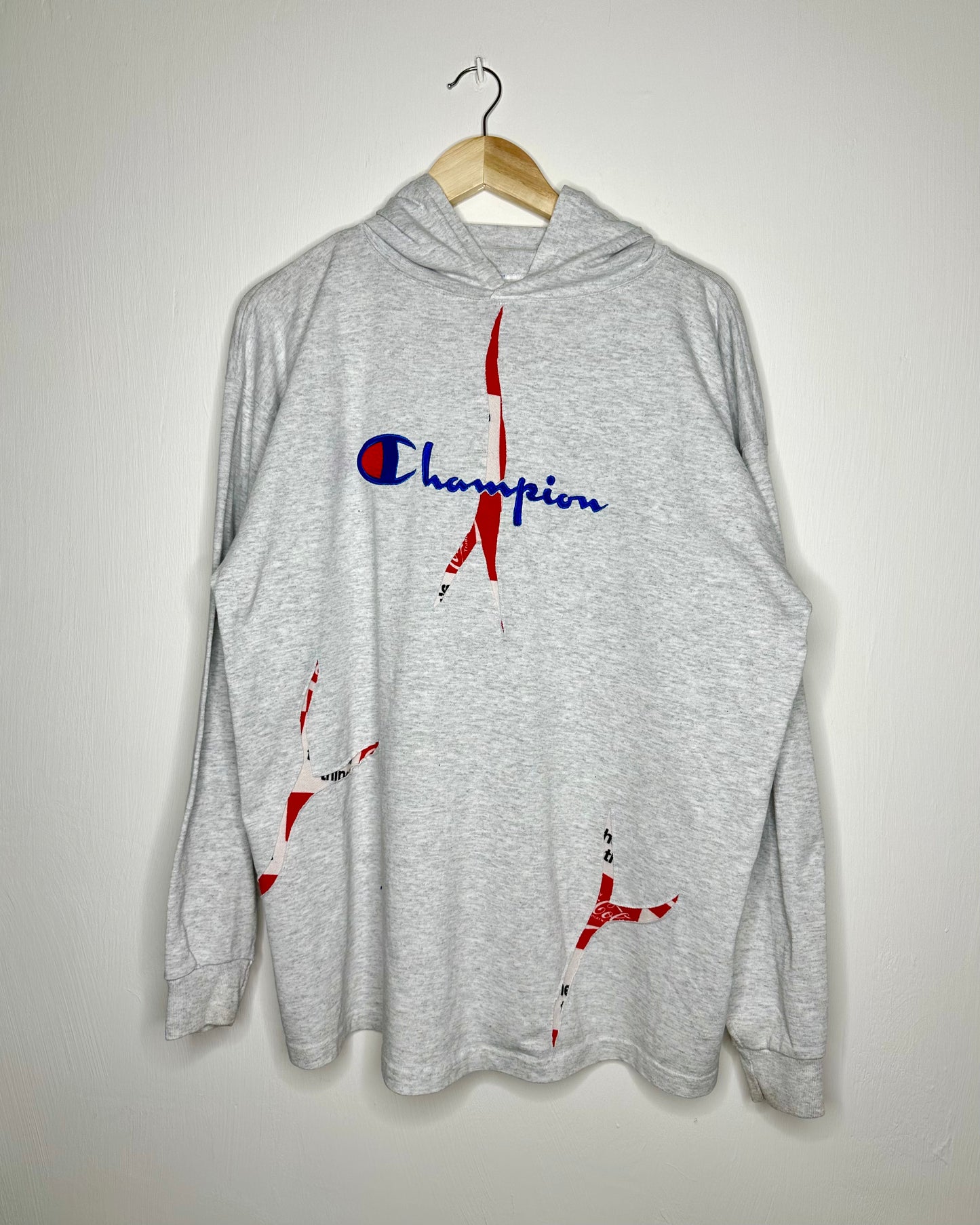 B3UPCYCLE: CHAMPION X COCA COLA HOODIE