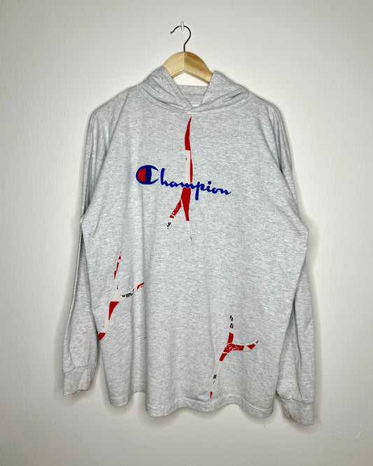 B3UPCYCLE: CHAMPION X COCA COLA HOODIE